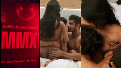 Rich Family Teen Girls Night Party Drinking And Threesome Fucking